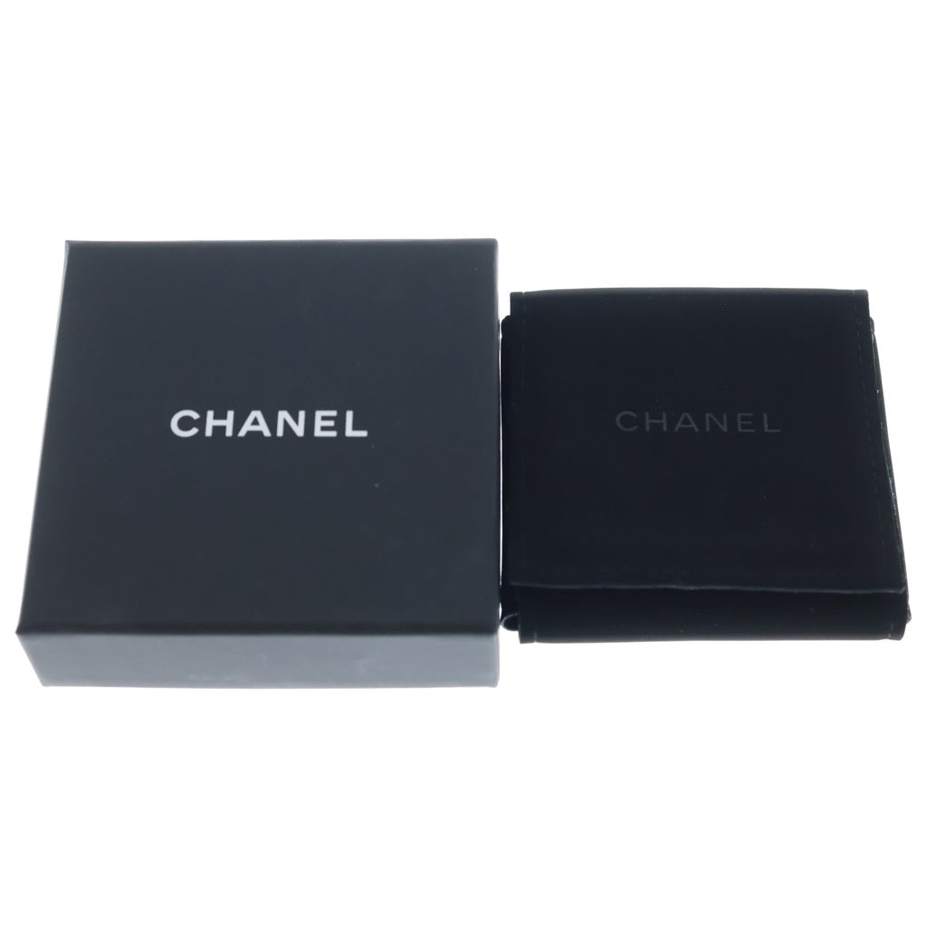 CHANEL(シャネル) シャネル フープピアス ココマーク ラインストーン ゴールド