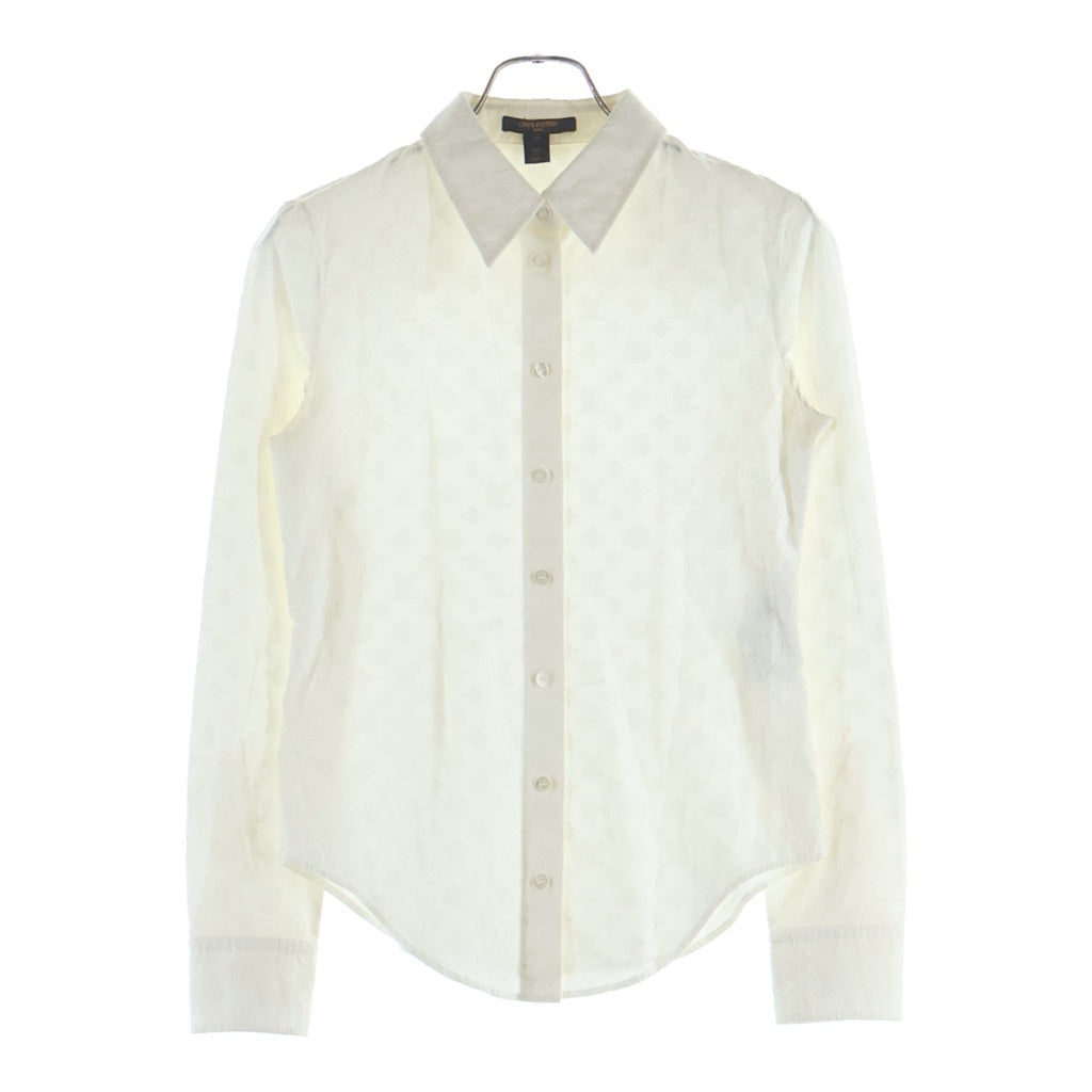 美品 ルイヴィトン LOUIS VUITTON シャツ ロングスリーブ 長袖 