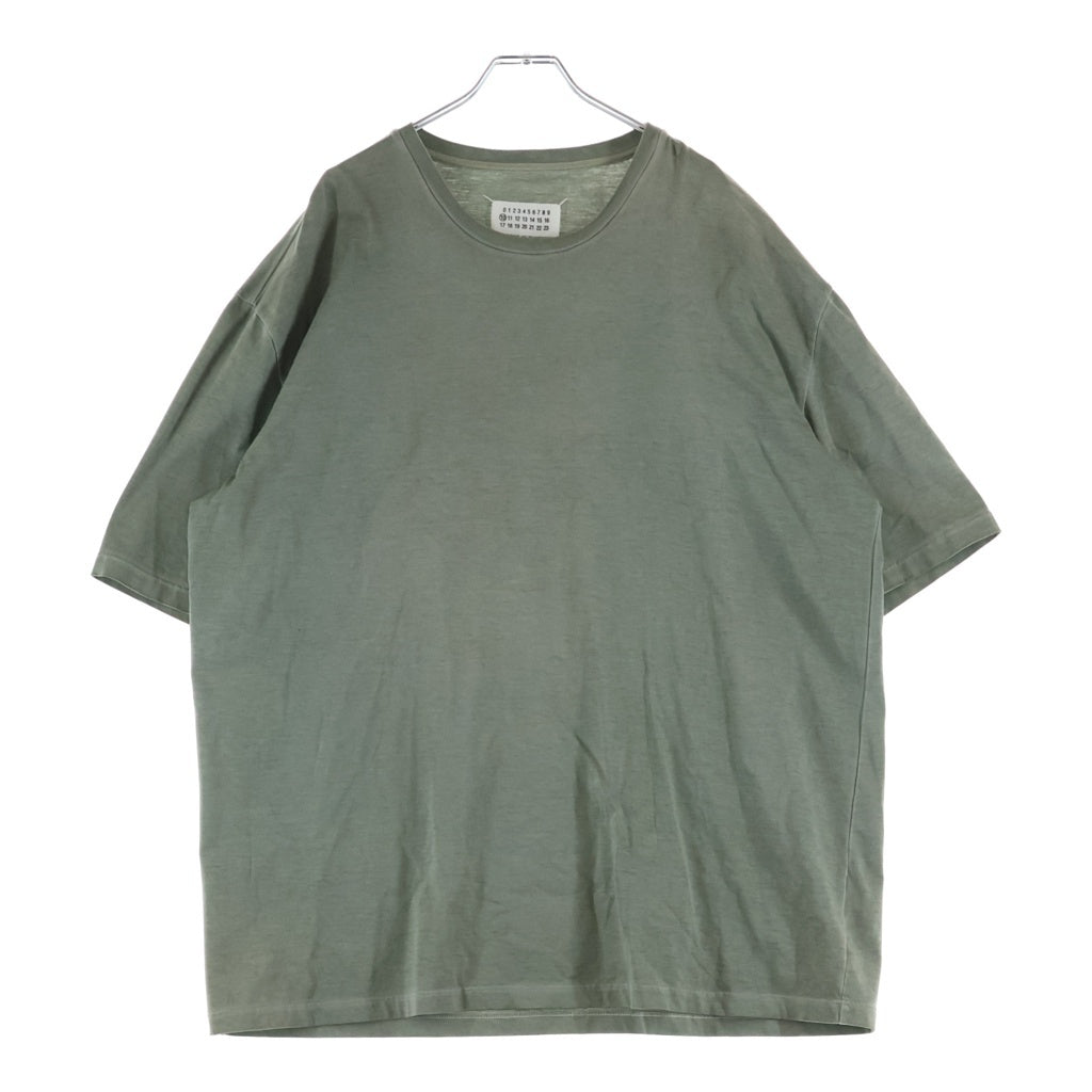 Maison Martin Margiela(メゾンマルタンマルジェラ) カットソー グリーン コットン #48