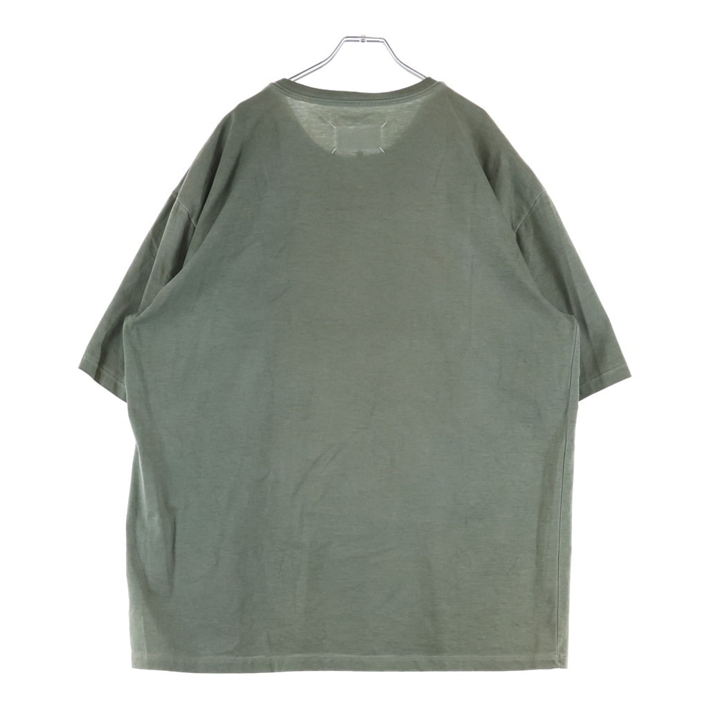 Maison Martin Margiela(メゾンマルタンマルジェラ) カットソー グリーン コットン #48