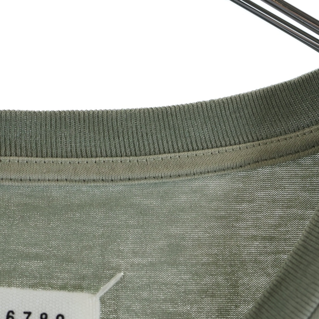 Maison Martin Margiela(メゾンマルタンマルジェラ) カットソー グリーン コットン #48