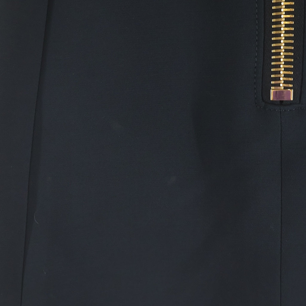 LOUIS VUITTON(ルイヴィトン) ウール金ボタンミニスカート ブラック #34 RW231B レディース