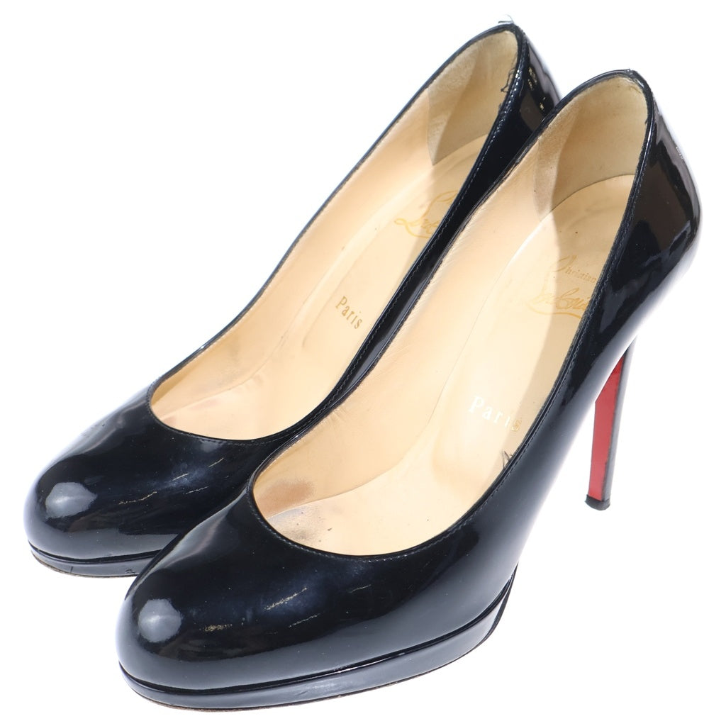 Christian Louboutin パリ ブラック ハイヒール Christian Louboutin ルブタン パリ ブラック ハイヒール Christian