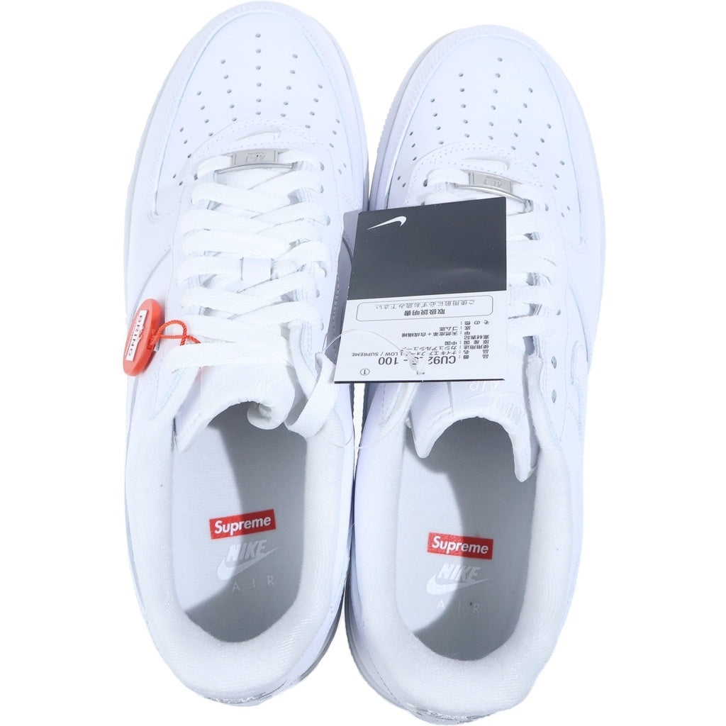 SUPREME(シュプリーム) AIR FORCE 1 LOW SP エアフォース 1 ローカットスニーカー ホワイト US9.5/27.5cm CU9225-100