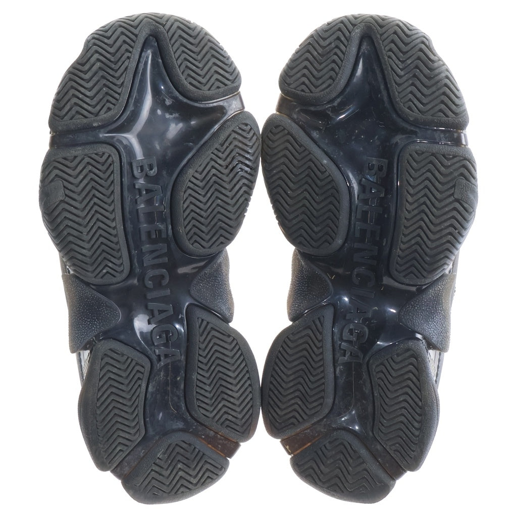 BALENCIAGA(バレンシアガ) Triple S トリプルエス クリアソール ローカットシューズ スニーカー ブラック レディース 544351