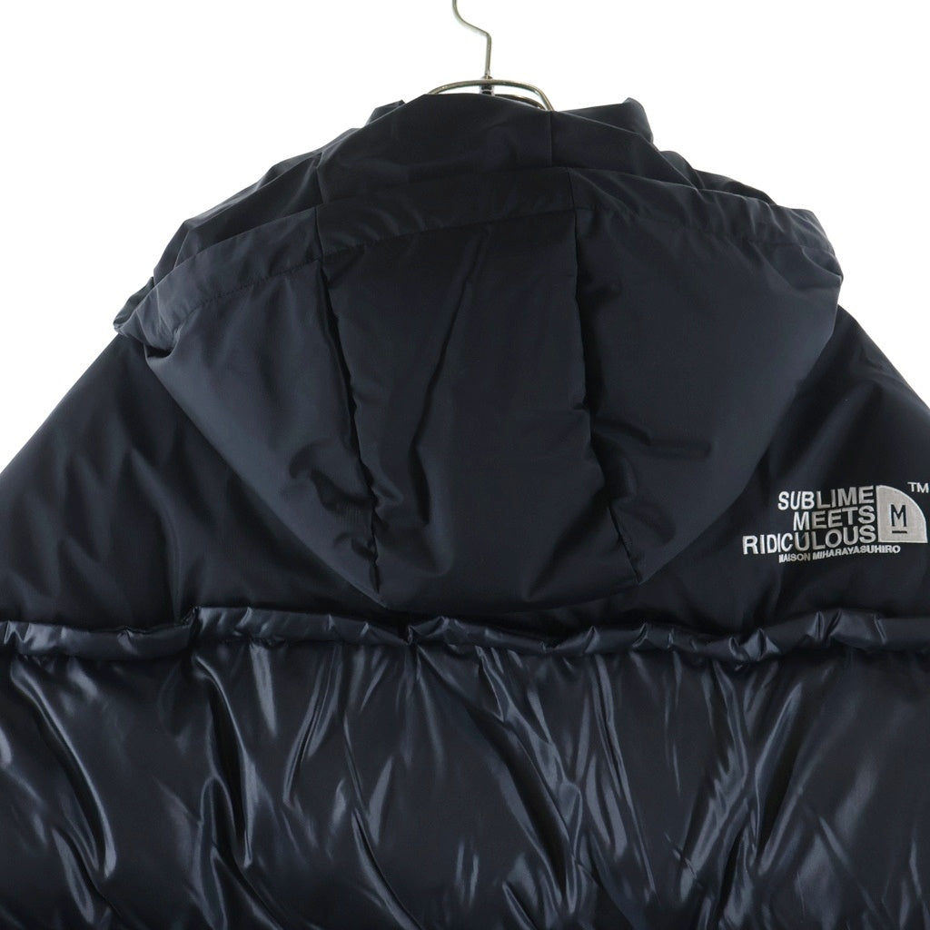 MAISON MIHARAYASUHIRO(メゾンミハラヤスヒロ) 22AW Bottom Layerd Down Blouson ボトム レイヤード ダウン ジャケット ブルゾン ブラック A09BL053