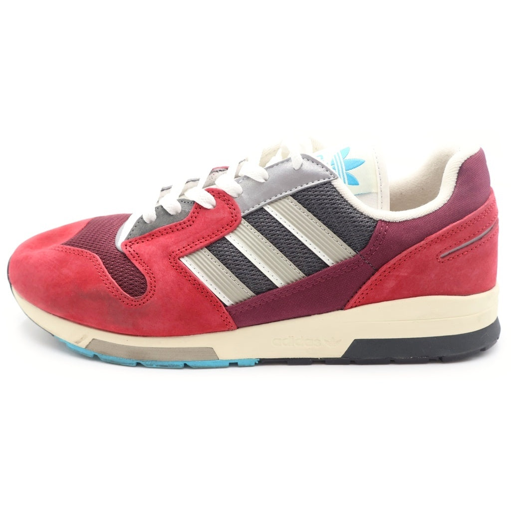 adidas(アディダス) ZX420 スニーカー レッド スエード/メッシュ
