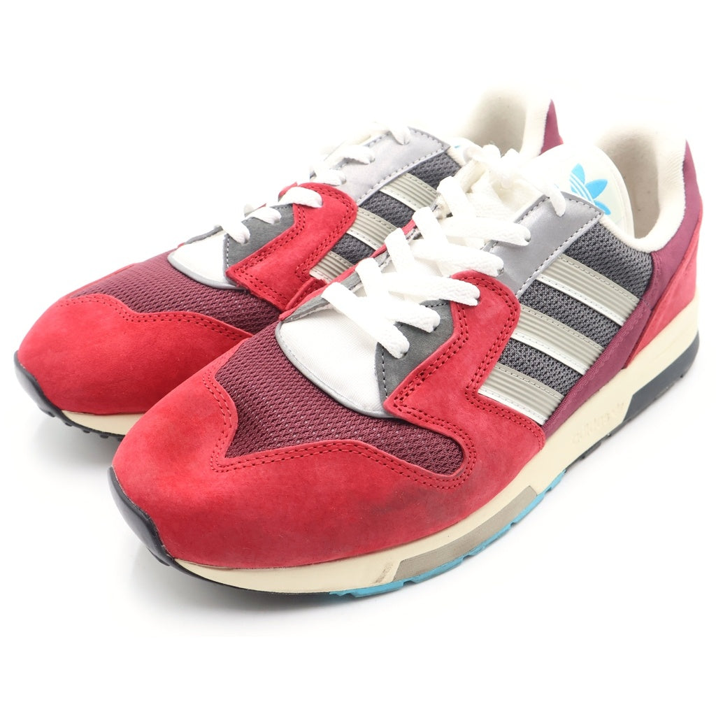 adidas(アディダス) ZX420 スニーカー レッド スエード/メッシュ