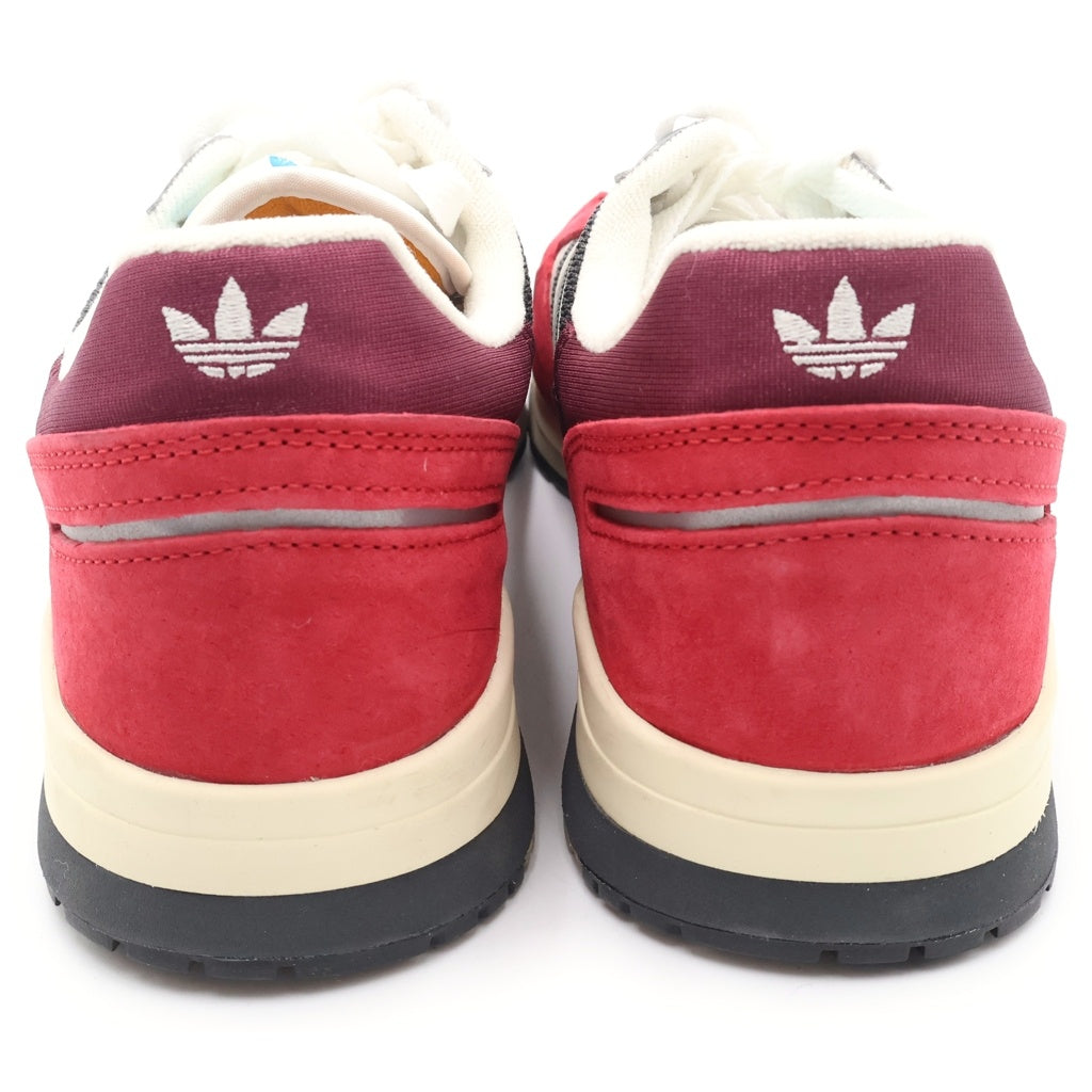 adidas(アディダス) ZX420 スニーカー レッド スエード/メッシュ