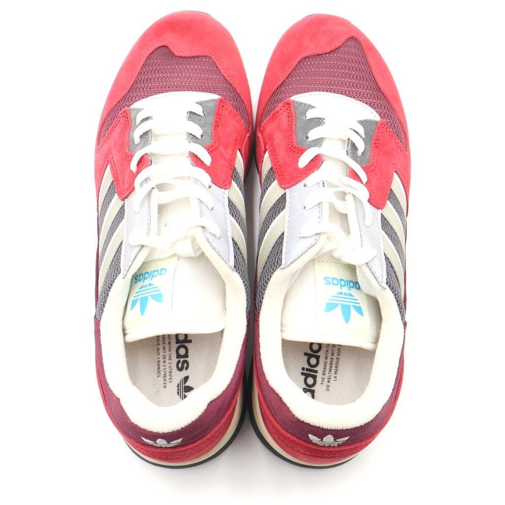 adidas(アディダス) ZX420 スニーカー レッド スエード/メッシュ