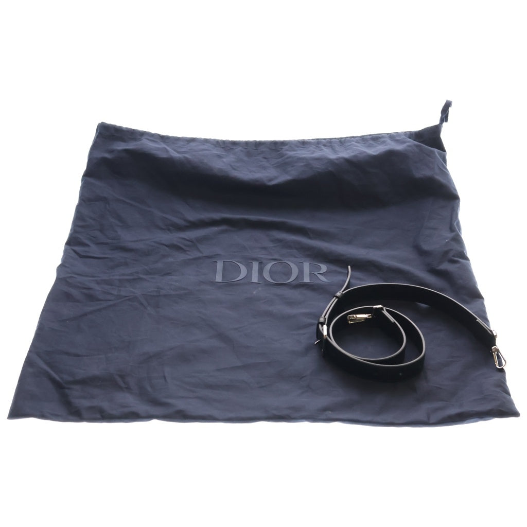 DIOR(ディオール) オブリーク イーストウエスト トートバッグ マキシ ジャガード キャンバス ベージュ ブラック IC レディース