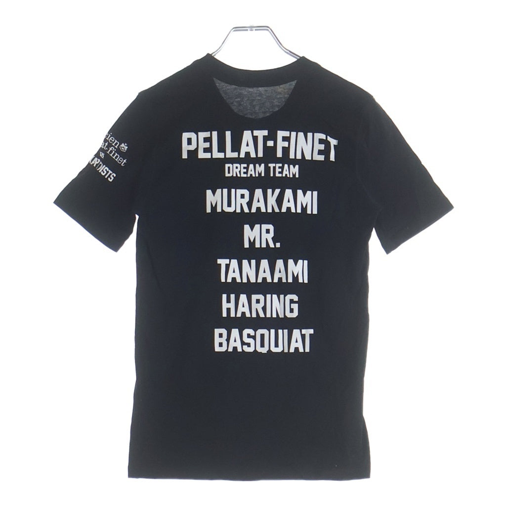 lucien pellat-finet(ルシアンペラフィネ) Tシャツ スカル ブラック レディース