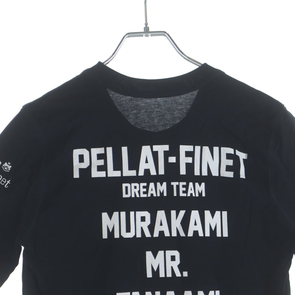 lucien pellat-finet(ルシアンペラフィネ) Tシャツ スカル ブラック レディース
