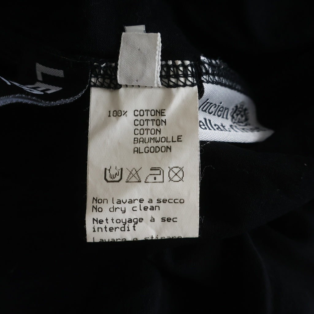 lucien pellat-finet(ルシアンペラフィネ) Tシャツ スカル ブラック レディース