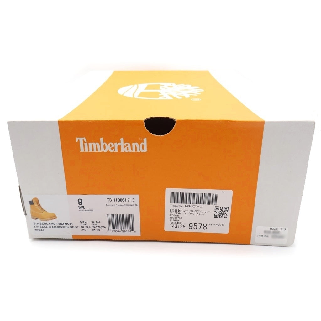 Timberland(ティンバーランド) ティンバー 6インチ プレミアムウォータープルーフ ブーツ ブラウン