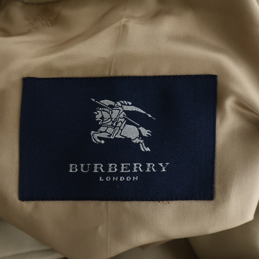 BURBERRY(バーバリー) ロングウールトレンチコート ベージュ レディース