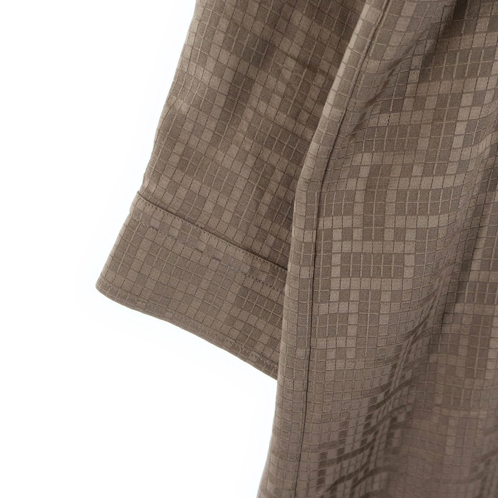 HERMES(エルメス) ロングワンピースシャツ ブラウン #36 4H0580DC