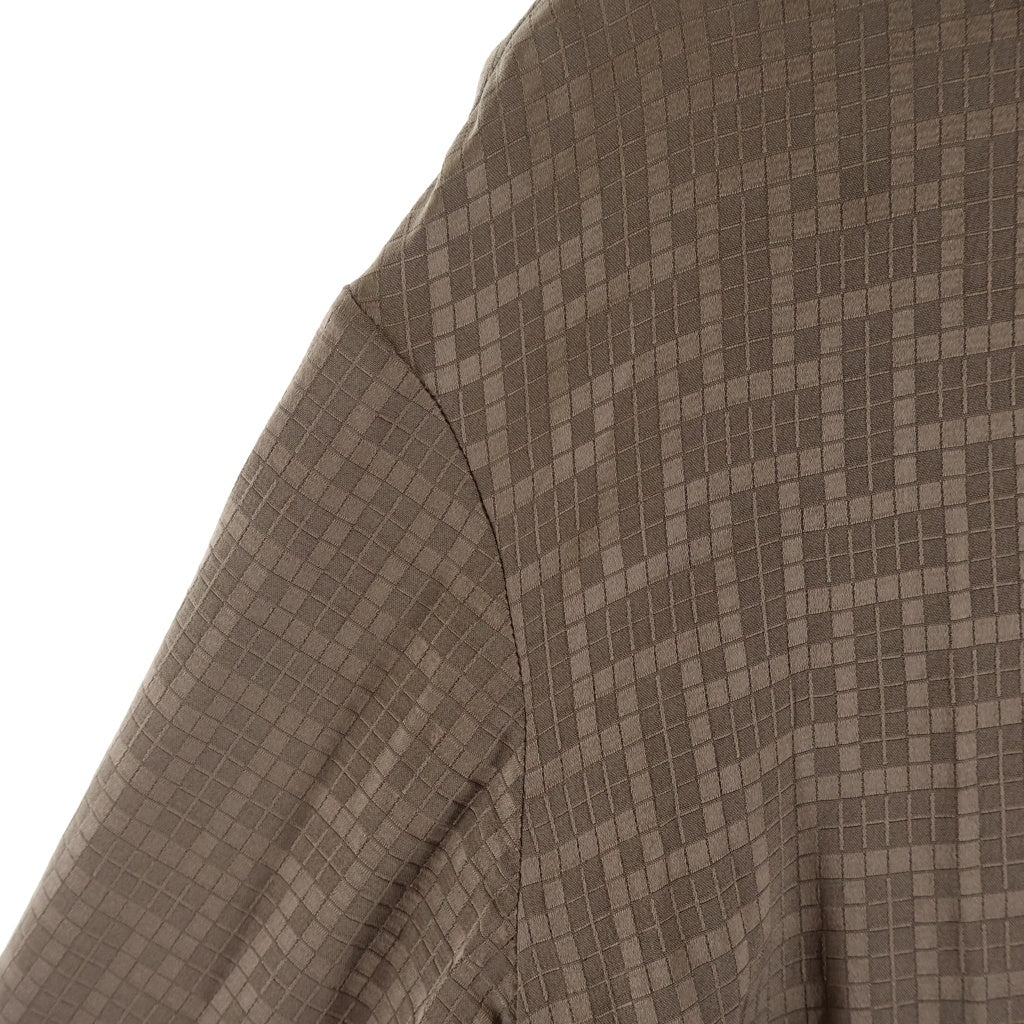 HERMES(エルメス) ロングワンピースシャツ ブラウン #36 4H0580DC レディース