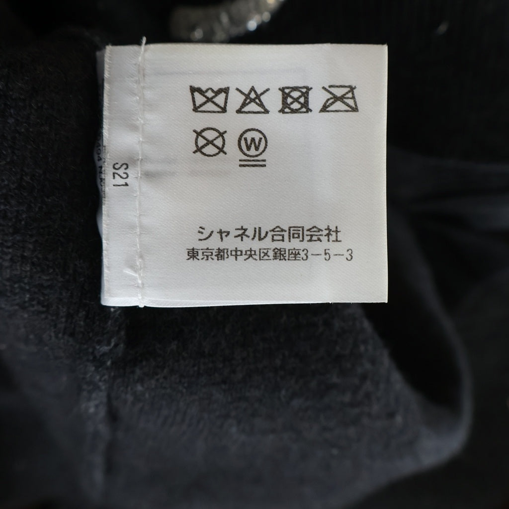 CHANEL(シャネル) ココボタン カーディガン ブラック カシミア #40 P72997K10494 レディース