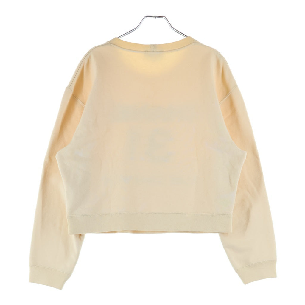 CHANEL(シャネル) カメリア フロントビース スウェット トレーナー アイボリー #M P64788K60781 レディース