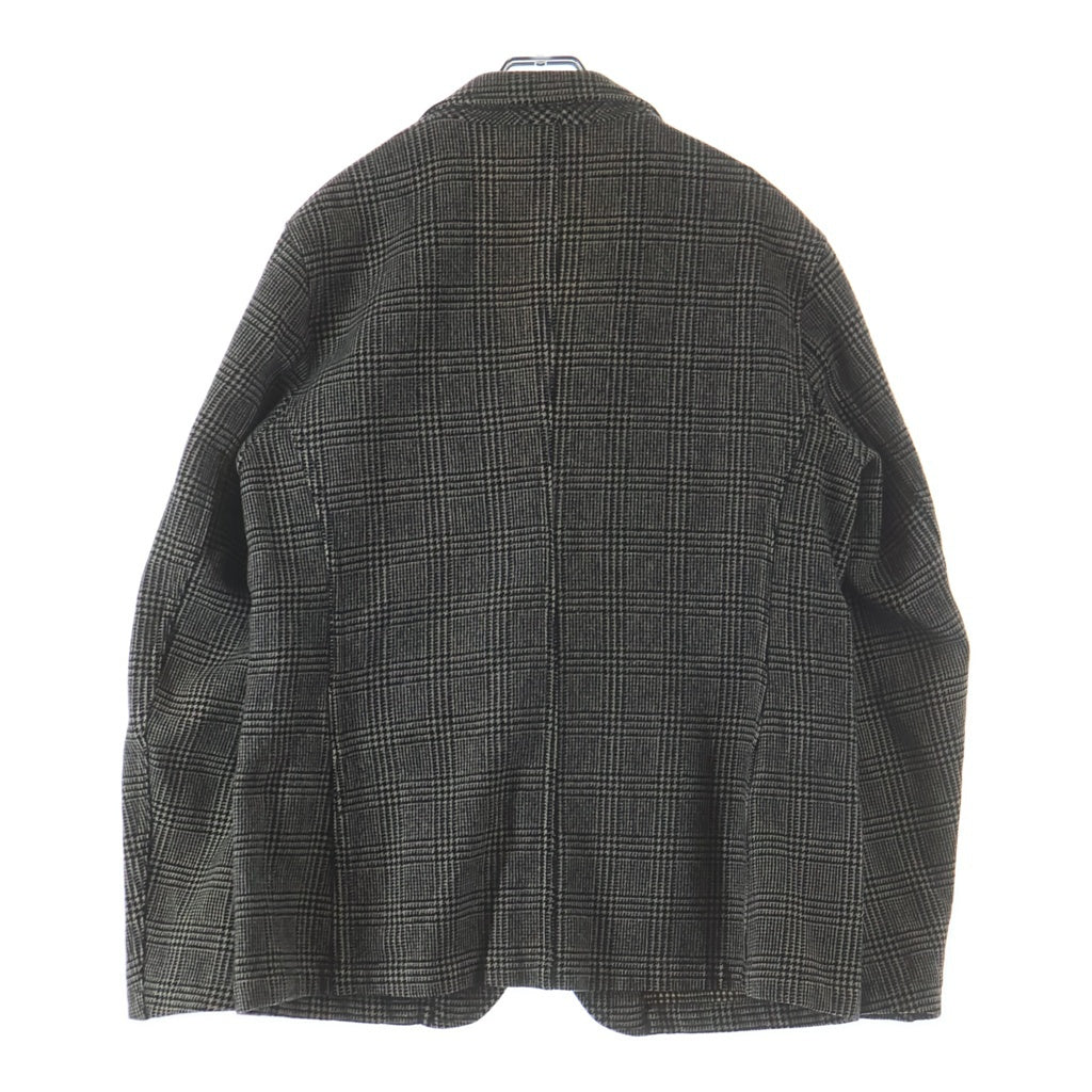 Engineered Garments(エンジニアド ガーメンツ) ガンクラブチェック総柄 ウール 3B テーラードジャケット ベージュ