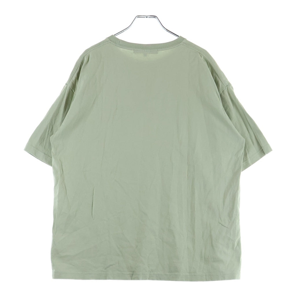 IDEASWAM(イデアスワム) OUROBOROS LOGO TEE ウロボロス ロゴ刺繍 半袖Tシャツ カットソー グリーン ID24SS-CT06