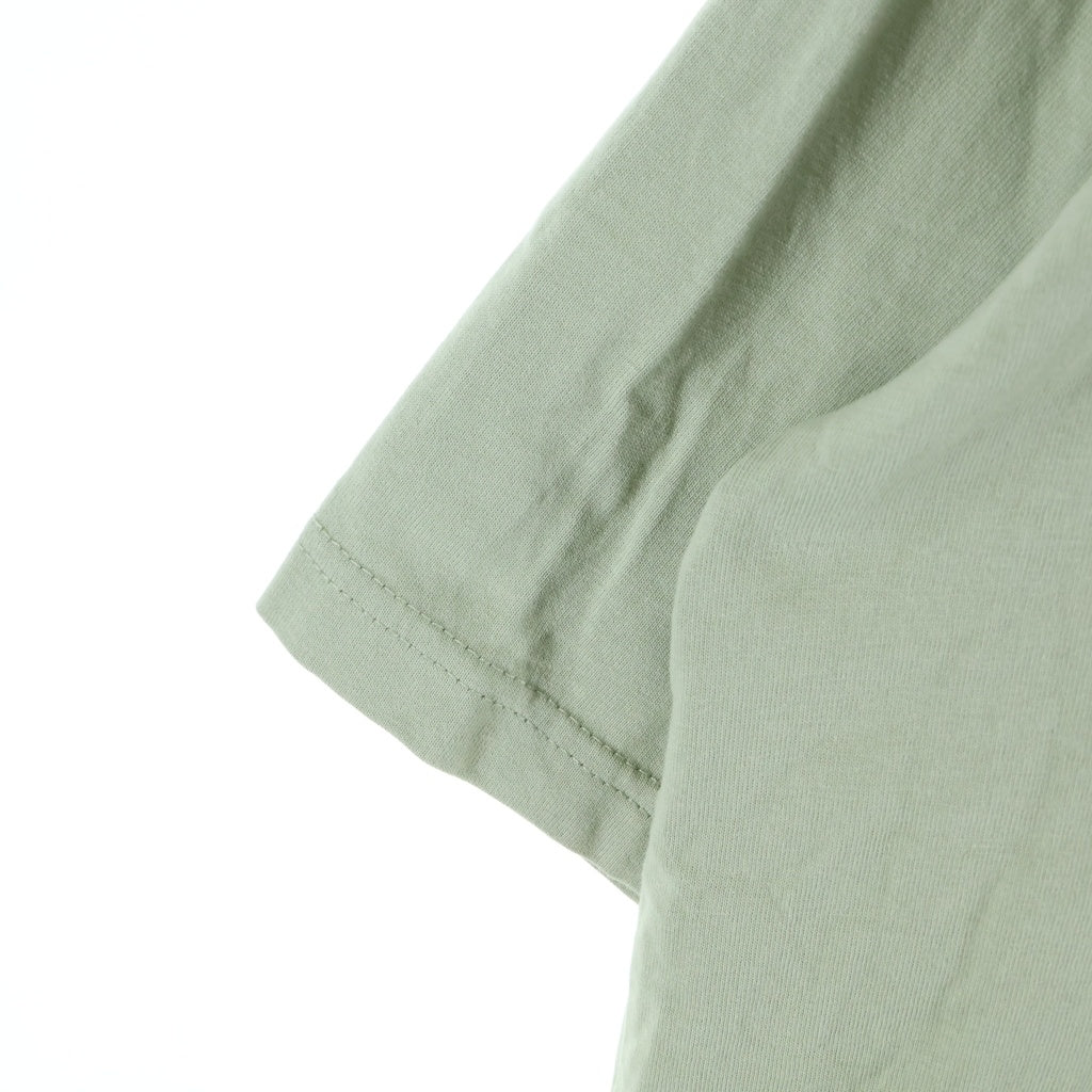 IDEASWAM(イデアスワム) OUROBOROS LOGO TEE ウロボロス ロゴ刺繍 半袖Tシャツ カットソー グリーン ID24SS-CT06