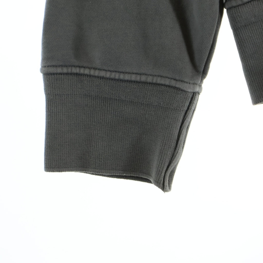 C.P. Company(シーピーカンパニー) Diagonal Fleece Crew Neck Sweatshirt ダイアゴナル フリース 長袖クルーネックスウェットトレーナー グレー 18CMSS098A-110044R