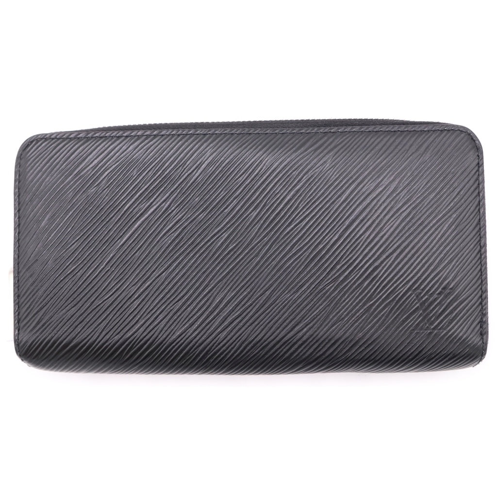 LOUIS VUITTON(ルイヴィトン) エピ ジッピーウォレット ロングウォレット 長財布 ブラック×ピンク ノワール M64838 シルバー金具