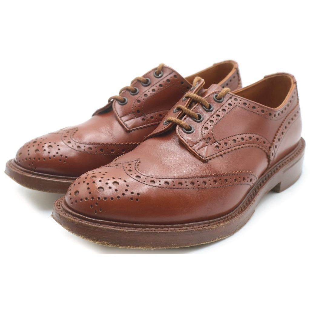 Tricker's(トリッカーズ) バートン ウィングチップ レザーシューズ ブラウン #8 M5633