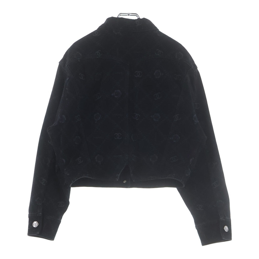 CHANEL(シャネル) ココマーク デニムジャケット ブラック #34 P75284V66954 レディース