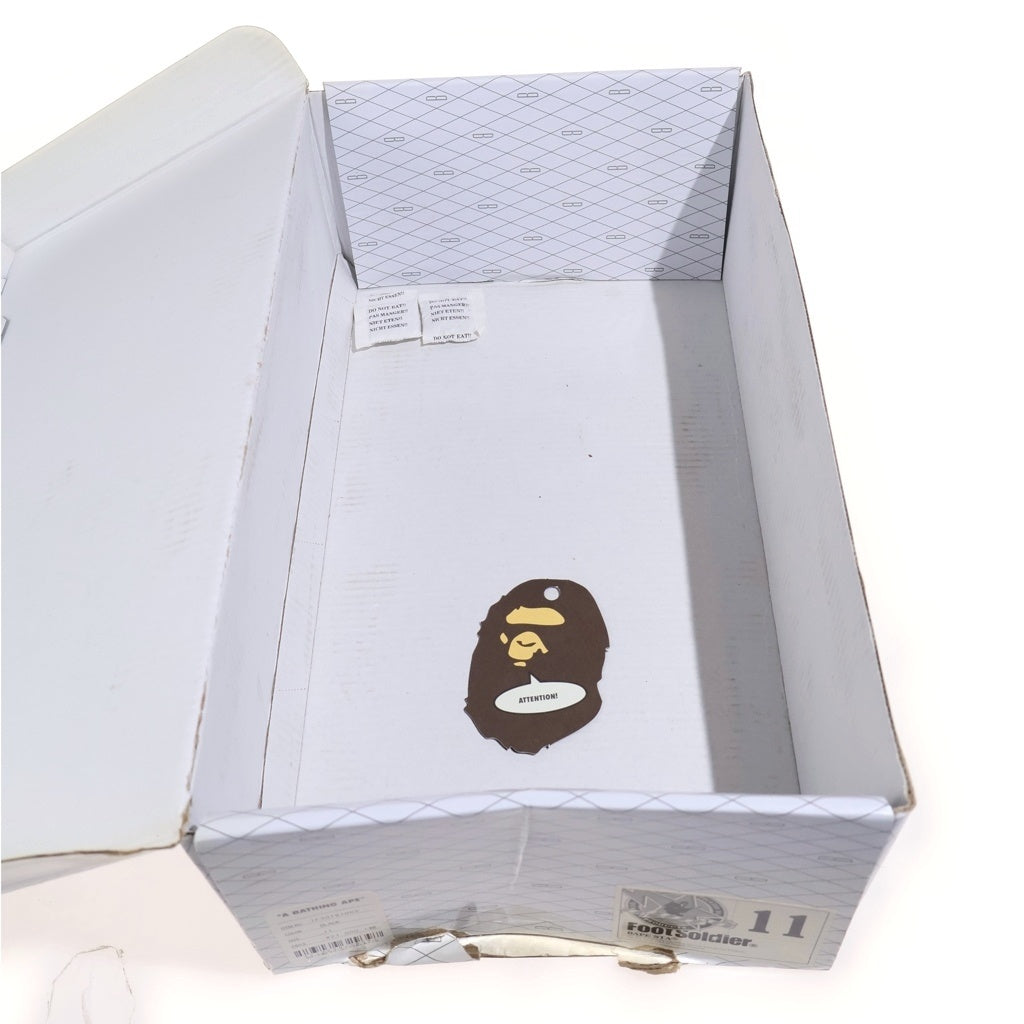 A BATHING APE(アベイシングエイプ) ア・ベイシング・エイプ スニーカー ブラック #29