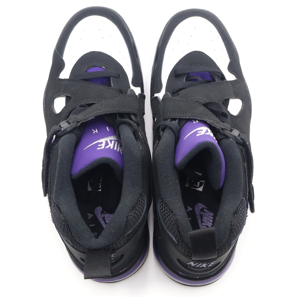 NIKE(ナイキ) エアフォースマックスCB スニーカーシューズ ブラック×パープル #28.5
