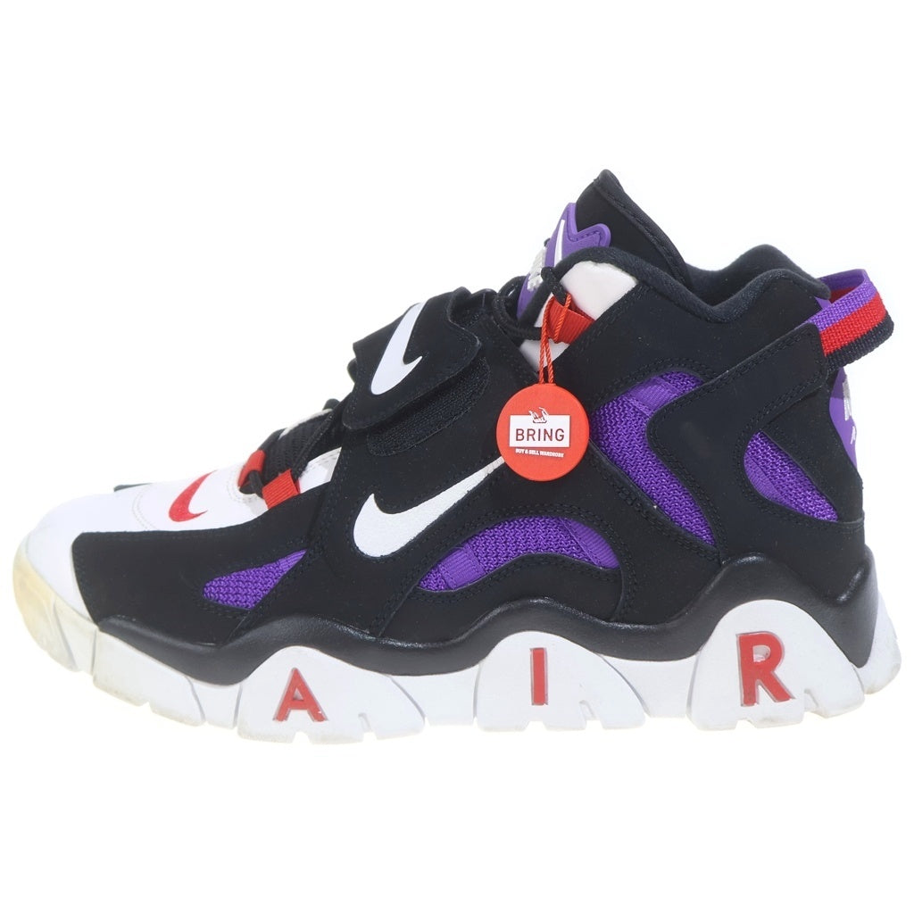 NIKE(ナイキ) Nike Air Barrage Mid Raptors スニーカー ブラック×パープル #28.5 CD9329-001