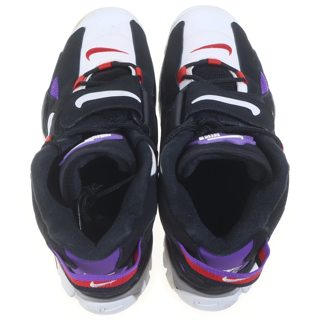 NIKE(ナイキ) Nike Air Barrage Mid Raptors スニーカー ブラック×パープル #28.5 CD9329-001