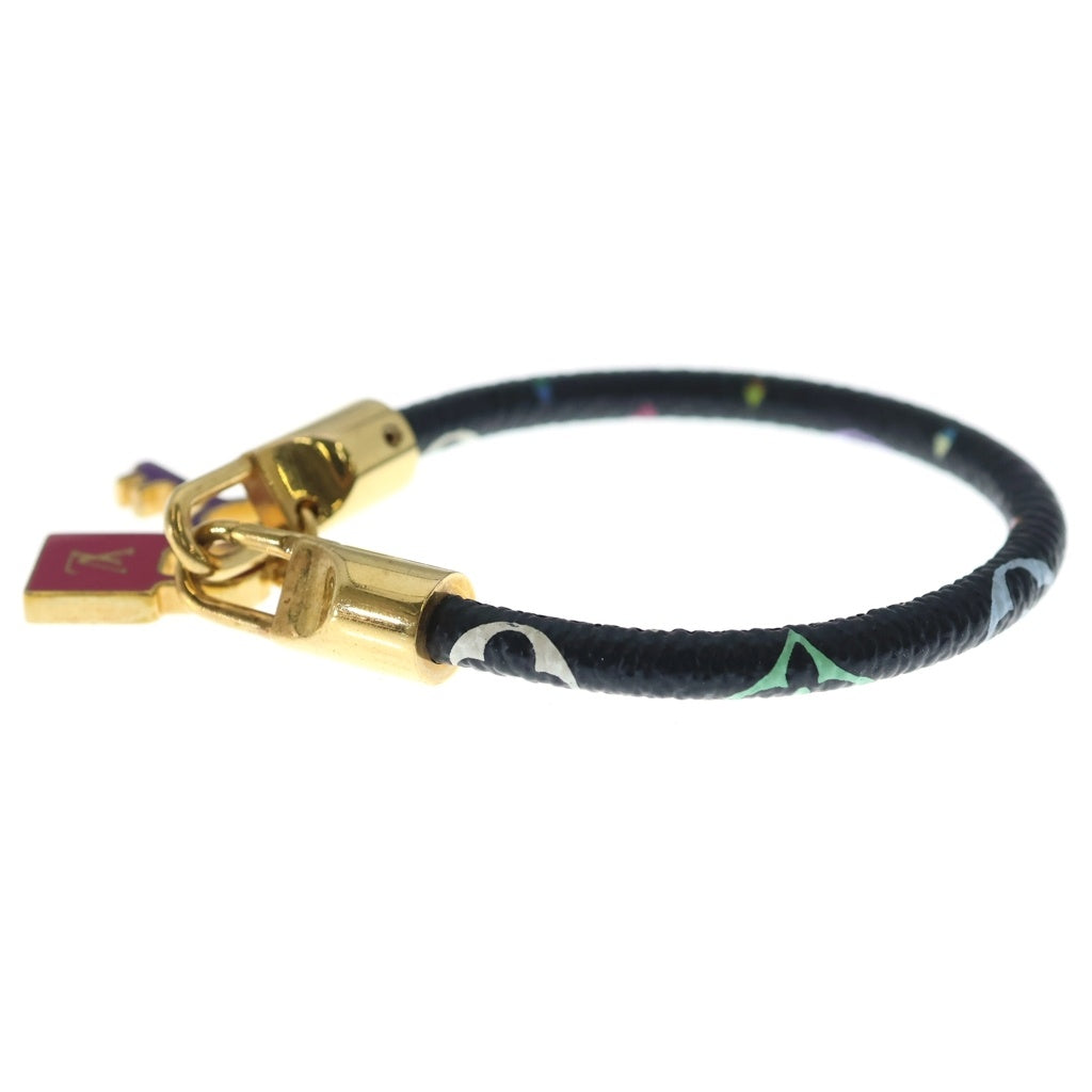 LOUIS VUITTON(ルイヴィトン) モノグラム マルチカラー ブラスレ・ラックイット ブレスレット バングル M6603F ブラック/ゴールド/マルチカラー レディース