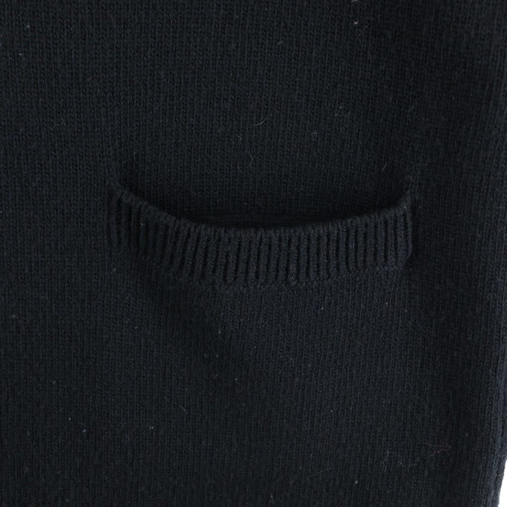GUCCI(グッチ) Vネックニットワンピース レース ブラック 717540 #XS レディース