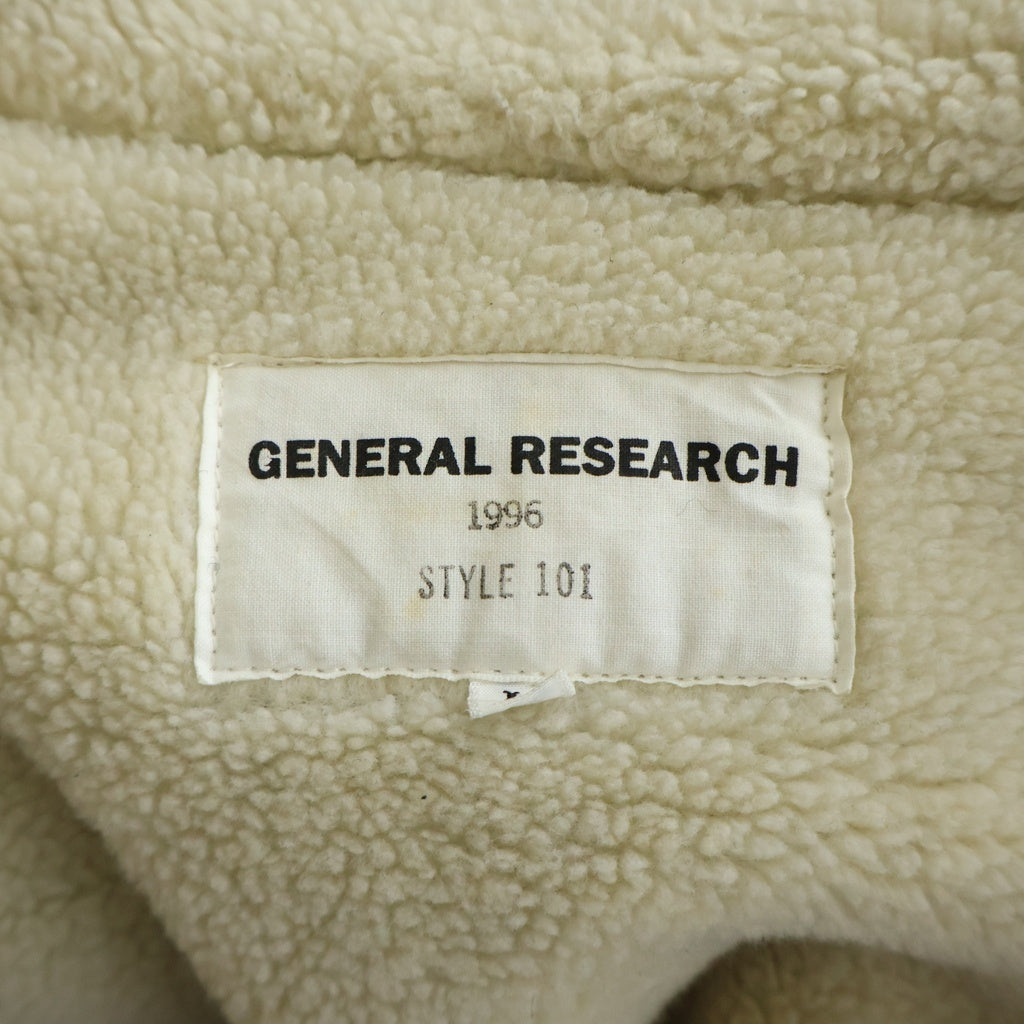 GENERAL RESEARCH(ジェネラルリサーチ) GENERAL RESEARCH BOA JACKET ボアジャケット ブラウン STYL.E 101 #L