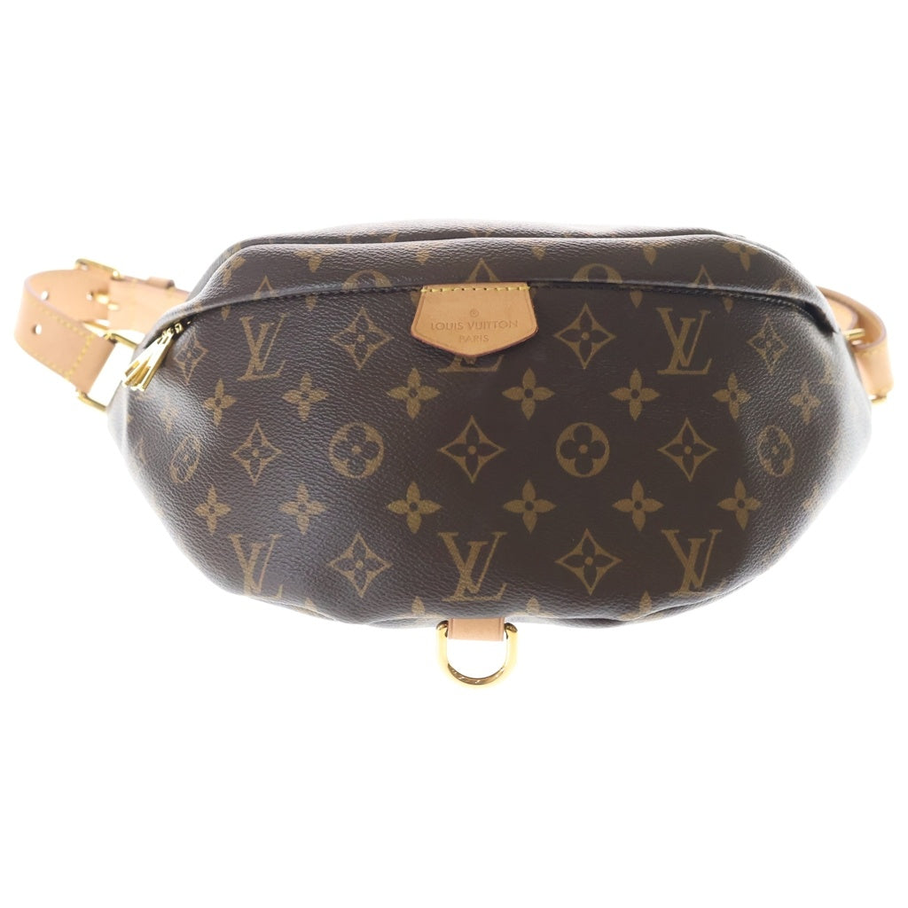 LOUIS VUITTON(ルイヴィトン) バムバッグ モノグラム PVC レザー ショルダー ボディバッグ ブラウン M43644 レディース