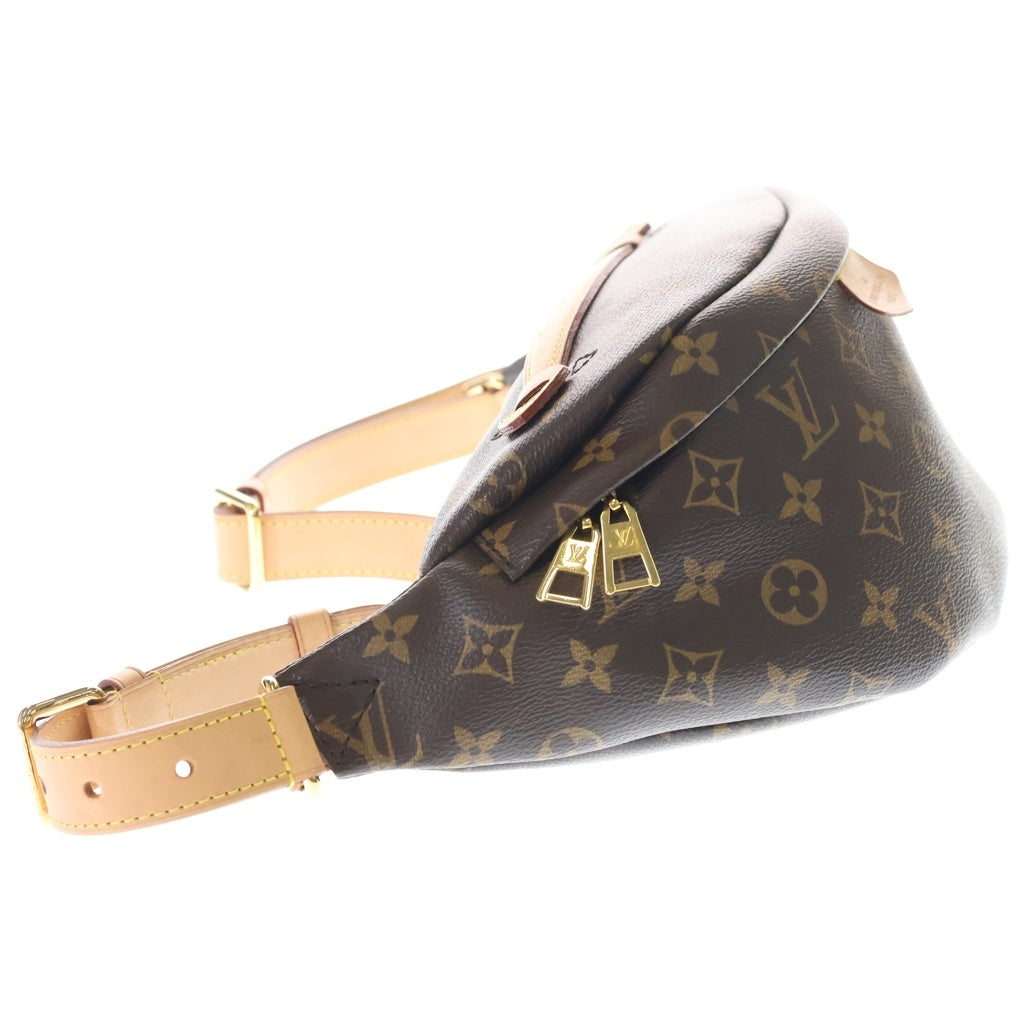 LOUIS VUITTON(ルイヴィトン) バムバッグ モノグラム PVC レザー ショルダー ボディバッグ ブラウン M43644 レディース