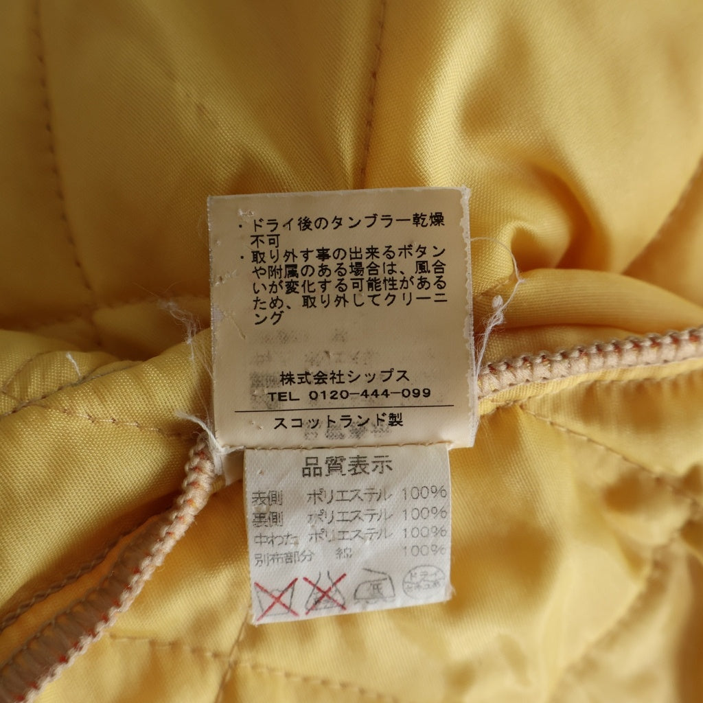 MACKINTOSH(マッキントッシュ) シップス別注 キルティングコート ジャケット オレンジ