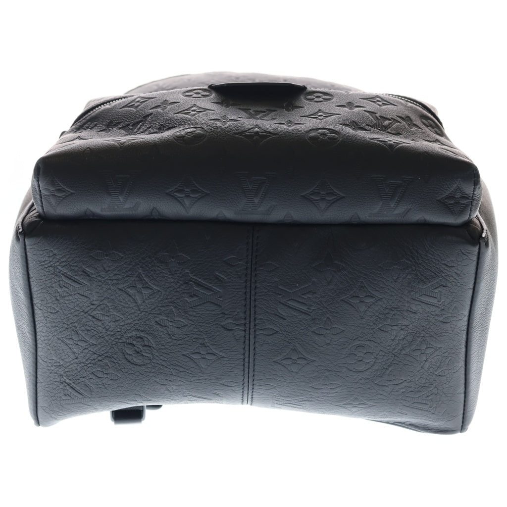 LOUIS VUITTON(ルイヴィトン) モノグラムシャドウ ディスカバリー バックパック リュック ブラック レザー M46553 RFID レディース