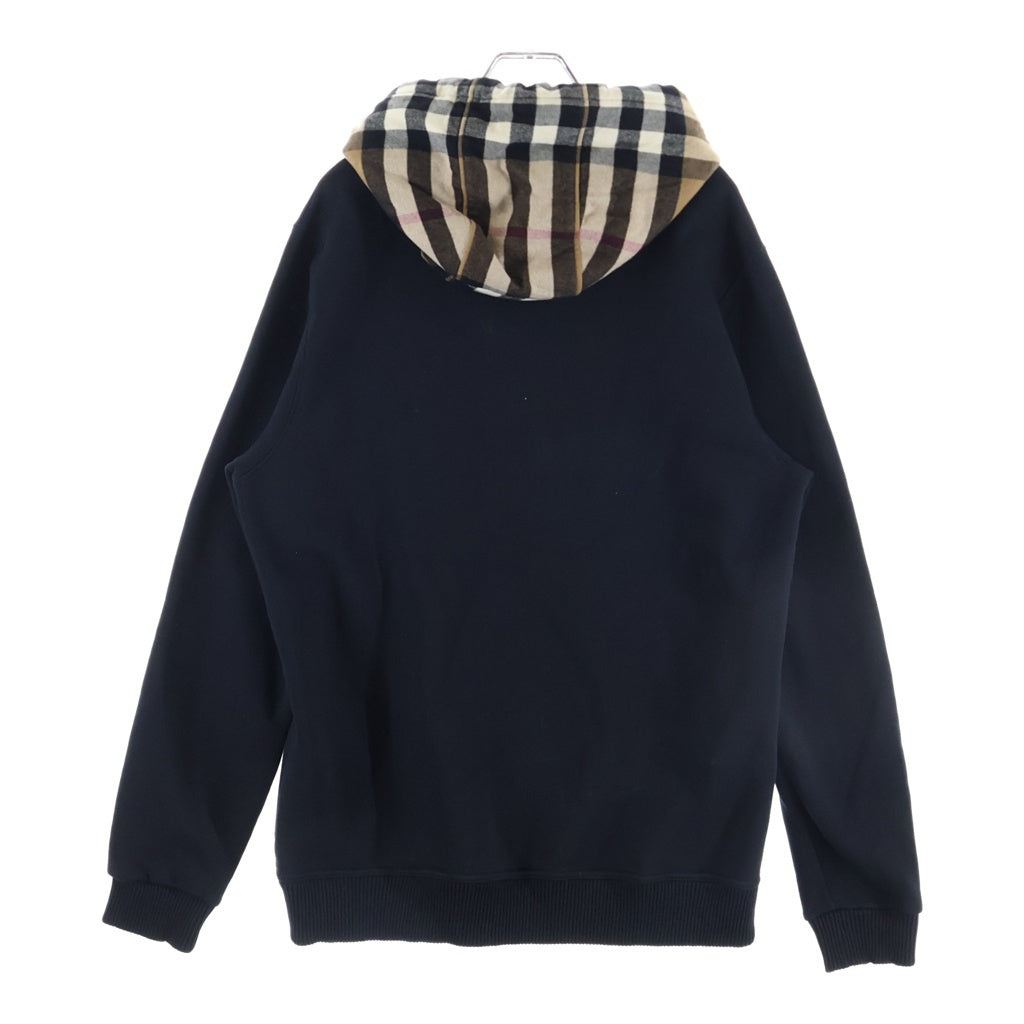 BURBERRY(バーバリー) ノバチェック フーディー パーカー ブラック #S