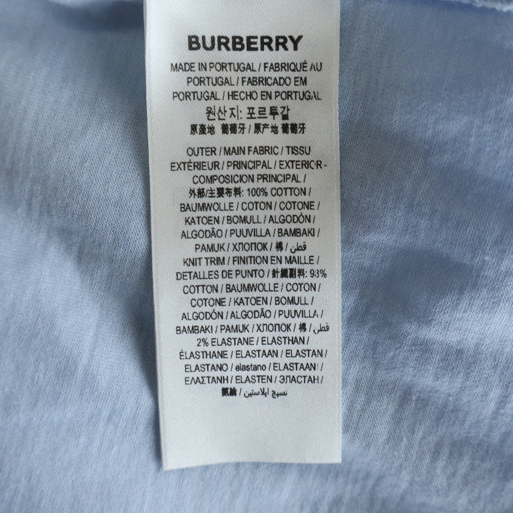BURBERRY(バーバリー) バックプリントTシャツ ライトブルー #XXS