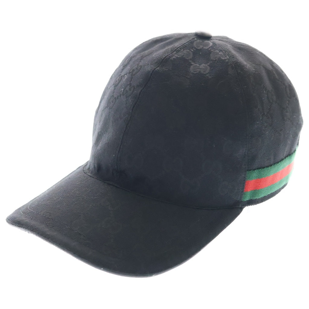 GUCCI(グッチ) ベースボールキャップ 帽子 ブラック