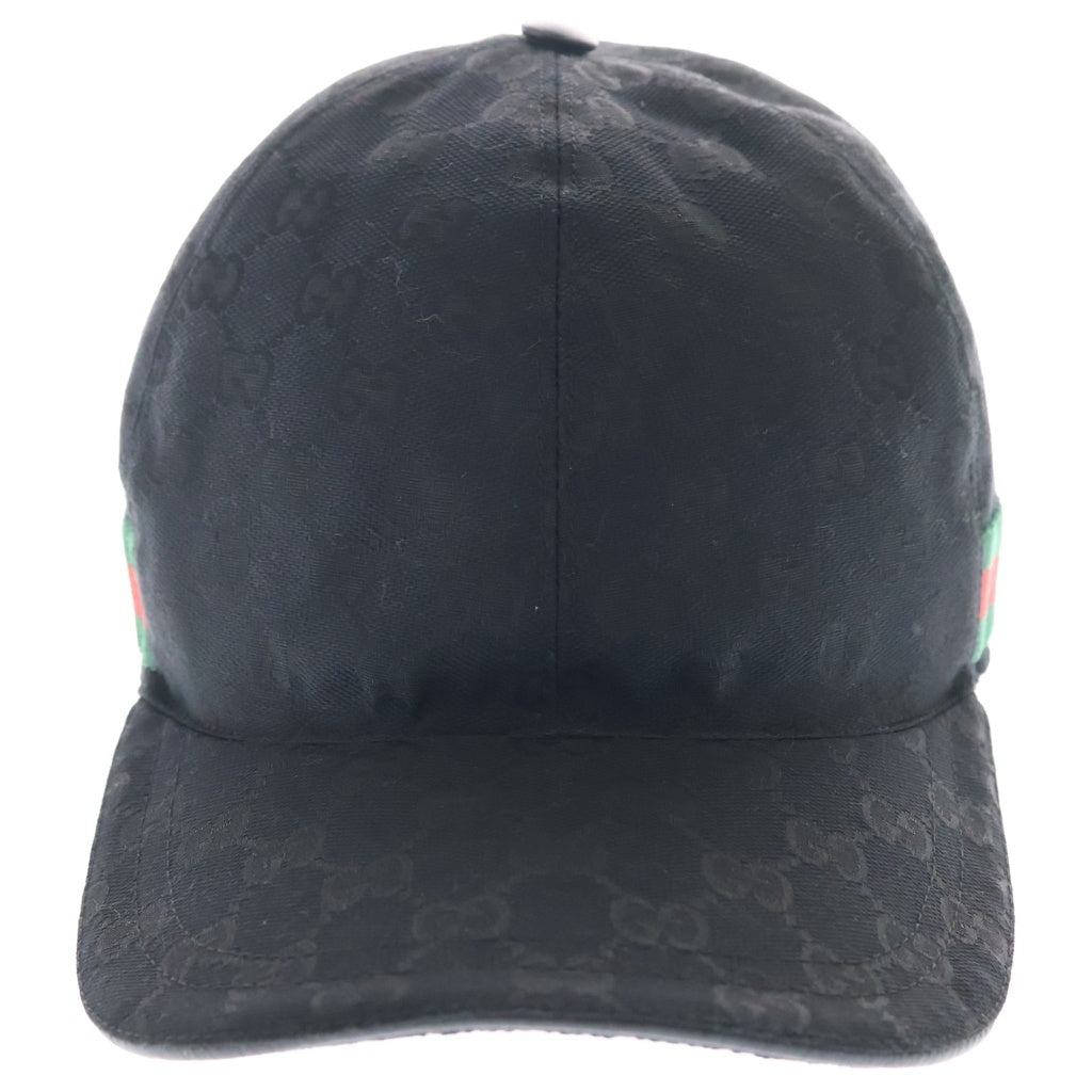 GUCCI(グッチ) ベースボールキャップ 帽子 ブラック