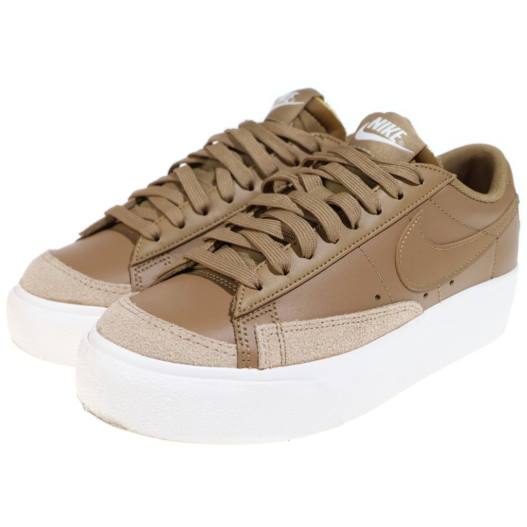 NIKE(ナイキ) W BLAZER LOW PLATFORM ローカットスニーカー シューズ ブラウン DJ0292-200 レディース