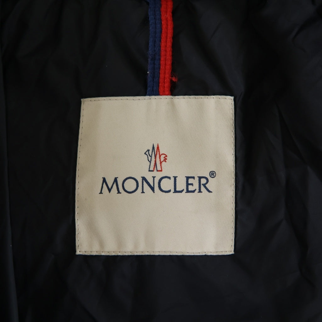 MONCLER(モンクレール) Montgenevre モンジュネーブル ウール ダウンジャケット フード付き ネイビー D20914033805 54272 レディース