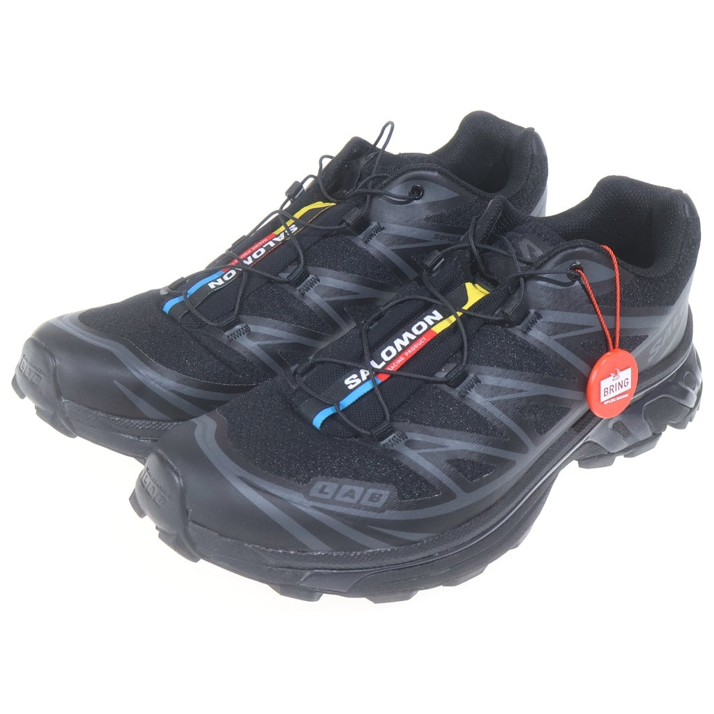 SALOMON サロモン XT-6 ADVANCED クイックレース ローカットスニーカー ブラック US9.5/27.5cm 410866 SALOMON(サロモン) XT-6 ADVANCED クイックレース ローカット