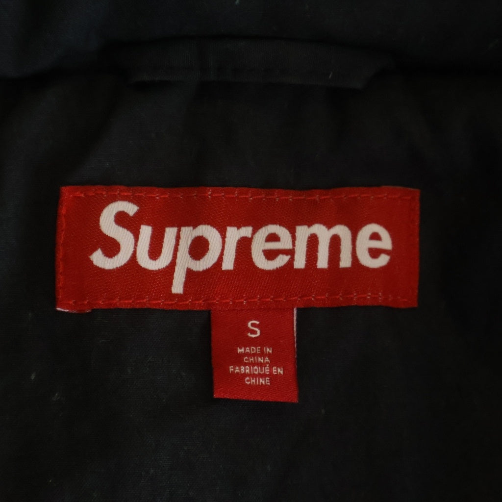 SUPREME(シュプリーム) 23AW High Density Cotton Field Jacket ハイ デンシティ コットン フィールド ジップアップ ジャケット ブラック